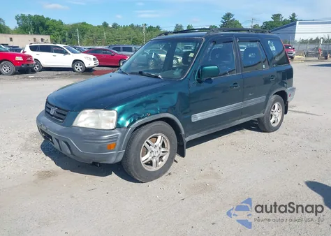 2001 Honda Cr-V Ex из США, поврежденный, VIN JHLRD18611S020597